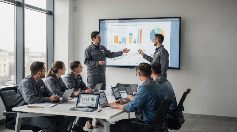 Использование CRM-данных для планирования обучения технического персонала